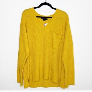 SANCTUARY Shaker Pocket Sweater Plus NWOT